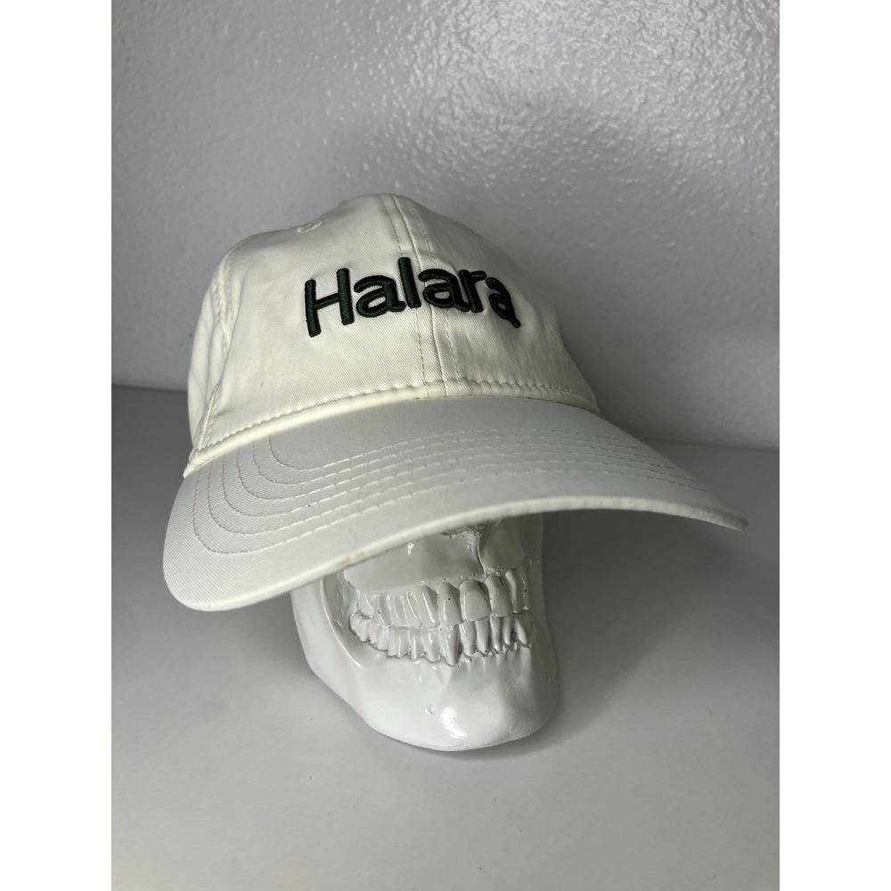HALARA Cream Hat Cap One Size NWT Chic Minimalist Athleisure Strapback